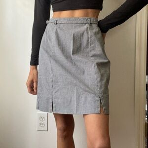 💚clearance 💚 90’s / Y2K loft gingham mini skirt